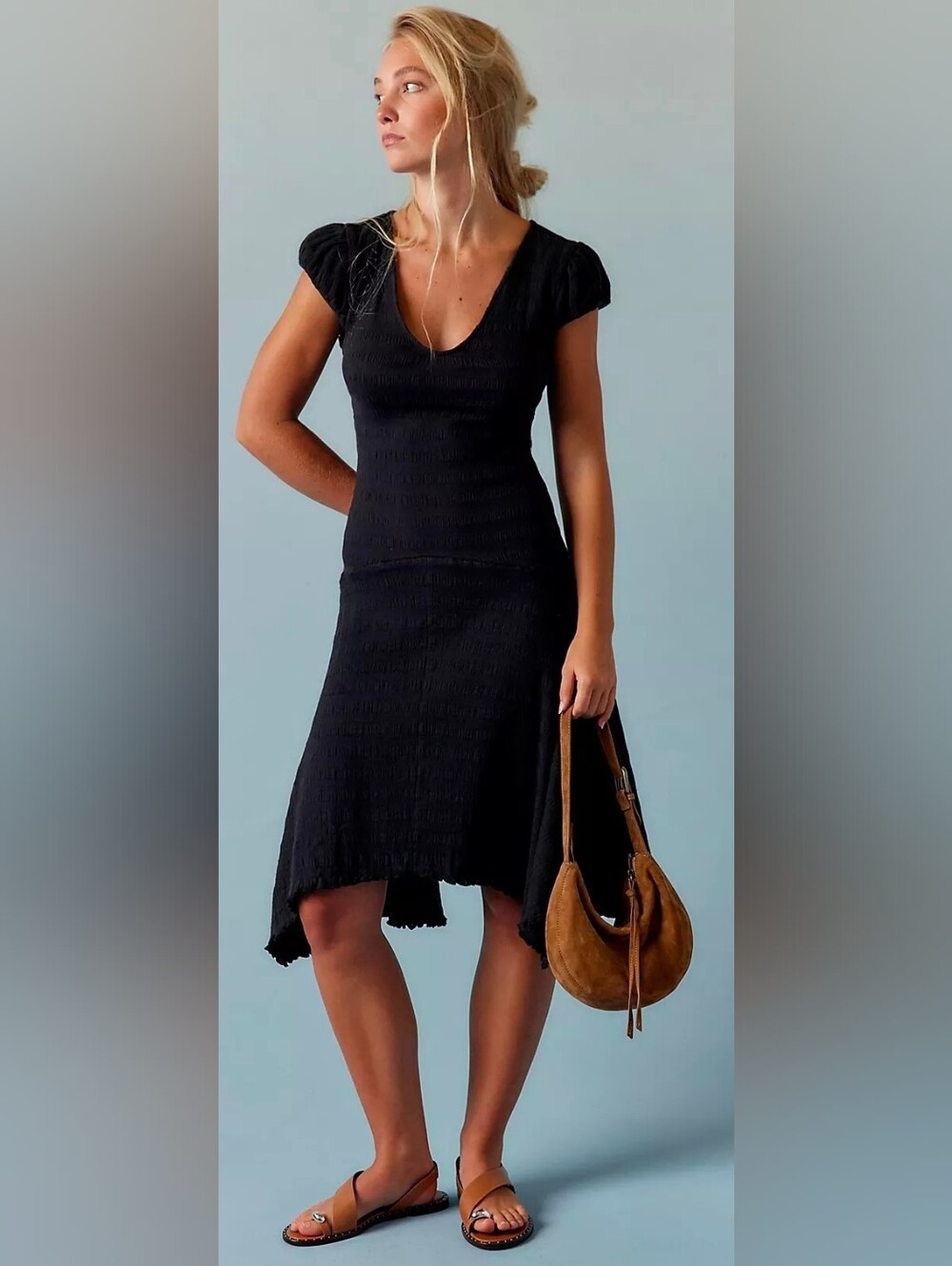 Free People Evangeline Midi Dress